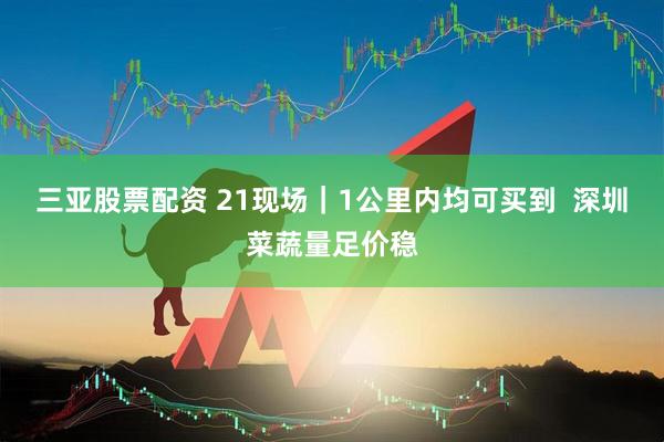 三亚股票配资 21现场｜1公里内均可买到  深圳菜蔬量足价稳