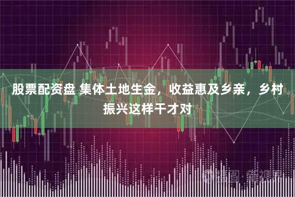 股票配资盘 集体土地生金，收益惠及乡亲，乡村振兴这样干才对